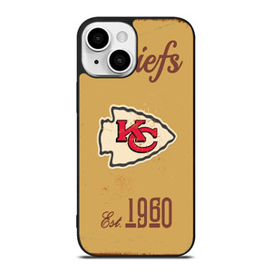 KANSAS CITY CHIEFS RUSTY LOGO iPhone 13 Mini Case Cover KANSAS CITY CHIEFS RUSTY LOGO iPhone 13 Mini Case Cover