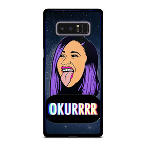 CARDI B FACE CARTOON Samsung Galaxy Note 8 Case Cover