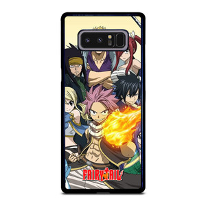 CHARACTER OF FAIRY TAIL ANIME Samsung Galaxy Note 8 Case Cover CHARACTER OF FAIRY TAIL ANIME Samsung Galaxy Note 8 Case Cover