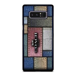 COACH NEW YORK LOGO JEANS  Samsung Galaxy Note 8 Case Cover