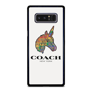 COACH NEW YORK UNICORN Samsung Galaxy Note 8 Case Cover COACH NEW YORK UNICORN Samsung Galaxy Note 8 Case Cover