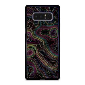 COLORFUL ABSTRACT LINES Samsung Galaxy Note 8 Case Cover COLORFUL ABSTRACT LINES Samsung Galaxy Note 8 Case Cover