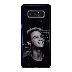 CORBYN BESSON WHY DON'T WE QUOTES Samsung Galaxy Note 8 Case Cover