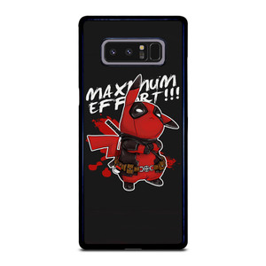 DEADPOOL POKEMON PIKACHU ART Samsung Galaxy Note 8 Case Cover DEADPOOL POKEMON PIKACHU ART Samsung Galaxy Note 8 Case Cover