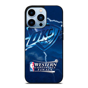 OKC OKLAHOMA CITY THUNDER NBA iPhone 13 Pro Max Case Cover