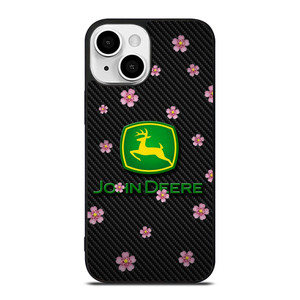 JOHN DEERE FLOWER CARBON iPhone 13 Mini Case Cover