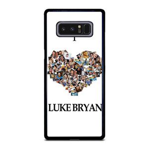 I LOVE LUKE BRYAN COLLAGE Samsung Galaxy Note 8 Case Cover