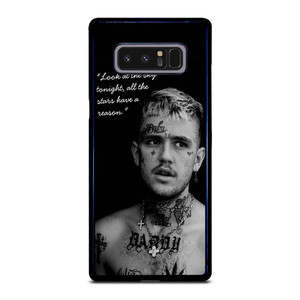 LIL PEEP QUOTE Samsung Galaxy Note 8 Case Cover