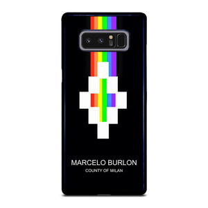MARCELO BURLON MILAN RAINBOW LOGO Samsung Galaxy Note 8 Case Cover