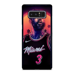MIAMI HEAT DWYANE WADE 3 NBA Samsung Galaxy Note 8 Case Cover MIAMI HEAT DWYANE WADE 3 NBA Samsung Galaxy Note 8 Case Cover