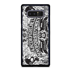 OUIJA BOARD BLACK AND WHITE Samsung Galaxy Note 8 Case Cover