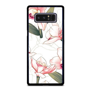 PINK ORCHID FLOWER Samsung Galaxy Note 8 Case Cover