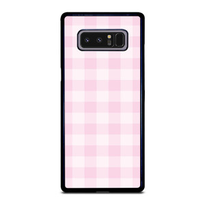 PINK PLAID PATTERN Samsung Galaxy Note 8 Case Cover