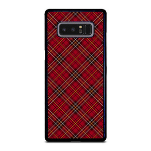 RED TARTAN CROSS PLAID Samsung Galaxy Note 8 Case Cover RED TARTAN CROSS PLAID Samsung Galaxy Note 8 Case Cover