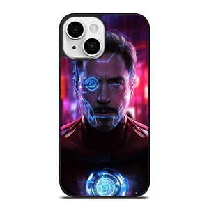 IRON MAN AVENGERS TONY STARK FACE iPhone 13 Mini Case Cover