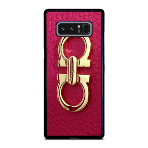 SALVATORE FERRAGAMO LOGO MAGENTA Samsung Galaxy Note 8 Case Cover
