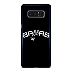 SAN ANTONIO SPURS LOGO BLACK Samsung Galaxy Note 8 Case Cover
