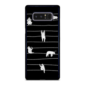 SLOTH KOALA STRIPE Samsung Galaxy Note 8 Case Cover