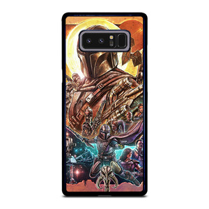 STAR WARS MANDALORIAN COLLAGE Samsung Galaxy Note 8 Case Cover STAR WARS MANDALORIAN COLLAGE Samsung Galaxy Note 8 Case Cover