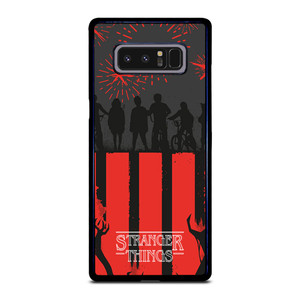 STRANGER THINGS SILHOUETTE Samsung Galaxy Note 8 Case Cover STRANGER THINGS SILHOUETTE Samsung Galaxy Note 8 Case Cover
