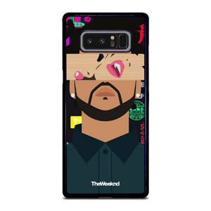 THE WEEKND XO CARTOON Samsung Galaxy Note 8 Case Cover THE WEEKND XO CARTOON Samsung Galaxy Note 8 Case Cover