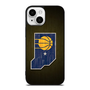 INDIANA PACERS WOODEN LOGO iPhone 13 Mini Case Cover INDIANA PACERS WOODEN LOGO iPhone 13 Mini Case Cover