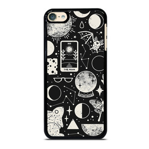 LUNAR PATTERN BLACK WHITE iPod Touch 6 Case