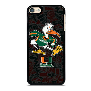 MIAMI HURRICANES UM FOOTBALL iPod Touch 6 Case