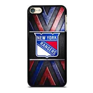 NEW YORK RANGERS NHL METAL LOGO iPod Touch 6 Case