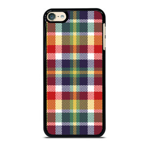 PIXELIZED TARTAN PATTERN iPod Touch 6 Case