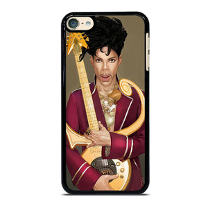 PRINCE PURPLE IN MEMORIAM AND GUITAR iPod Touch 6 Case