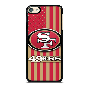 SAN FRANCISCO 49ERS AMERICAN FLAG iPod Touch 6 Case SAN FRANCISCO 49ERS AMERICAN FLAG iPod Touch 6 Case