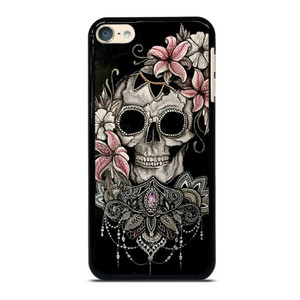 SUGAR SKULL FLOWER iPod Touch 6 Case