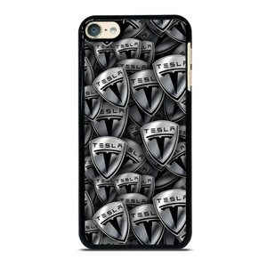 TESLA METAL LOGO COLLAGE iPod Touch 6 Case