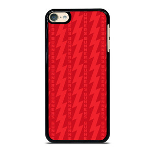 THE GUNNERS ARSENAL RED PATTERN iPod Touch 6 Case