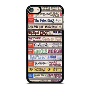 VINTAGE CASETTE COLLAGE iPod Touch 6 Case