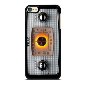 VINTAGE RADIO SILVER METAL iPod Touch 6 Case