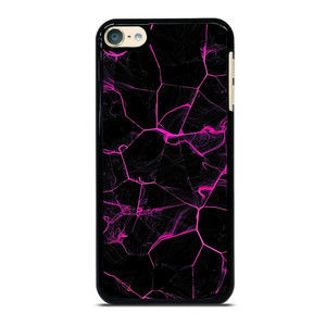 VIOLET ABSTRACT SMOKED GRID iPod Touch 6 Case