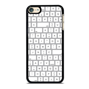 WHITE KEYBOARD PATTERN iPod Touch 6 Case