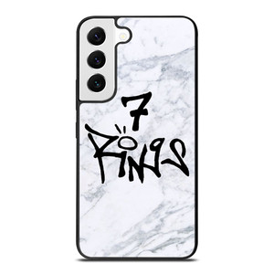 7 RINGS ARIANA GRANDE MARBLE Samsung Galaxy S22 Case Cover
