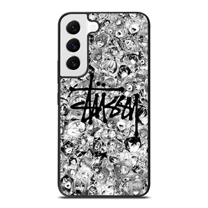 AHEGAO ANIME STUSSY Samsung Galaxy S22 Case Cover AHEGAO ANIME STUSSY Samsung Galaxy S22 Case Cover