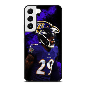 BALTIMORE RAVENS MARLON HUMPHREY 29 NFL Samsung Galaxy S22 Case Cover BALTIMORE RAVENS MARLON HUMPHREY 29 NFL Samsung Galaxy S22 Case Cover