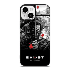 GHOST OF TSUSHIMA LOGO BLACK WHITE iPhone 13 Mini Case Cover