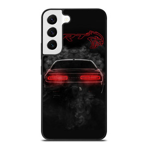CHALLENGER HELLCAT BLACK DODGE SRT Samsung Galaxy S22 Case Cover CHALLENGER HELLCAT BLACK DODGE SRT Samsung Galaxy S22 Case Cover
