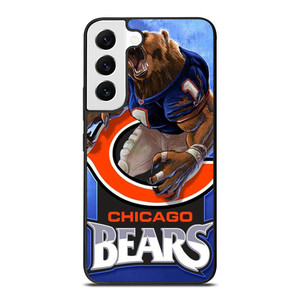 CHICAGO BEARS MASCOT LOGO Samsung Galaxy S22 Case Cover CHICAGO BEARS MASCOT LOGO Samsung Galaxy S22 Case Cover