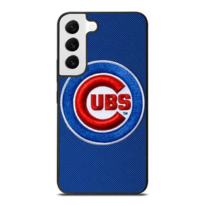 CHICAGO CUBS EMBOIRED LOGO Samsung Galaxy S22 Case Cover CHICAGO CUBS EMBOIRED LOGO Samsung Galaxy S22 Case Cover