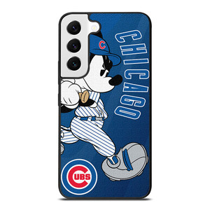 CHICAGO CUBS LOGO MICKEY MOUSE Samsung Galaxy S22 Case Cover