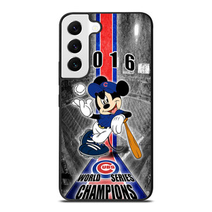CHICAGO CUBS MICKEY MOUSE Samsung Galaxy S22 Case Cover CHICAGO CUBS MICKEY MOUSE Samsung Galaxy S22 Case Cover
