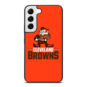 CLEVELAND BROWNS ICON Samsung Galaxy S22 Case Cover CLEVELAND BROWNS ICON Samsung Galaxy S22 Case Cover