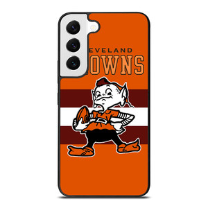 CLEVELAND BROWNS NFL Samsung Galaxy S22 Case Cover CLEVELAND BROWNS NFL Samsung Galaxy S22 Case Cover